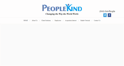 Desktop Screenshot of peoplekind.com